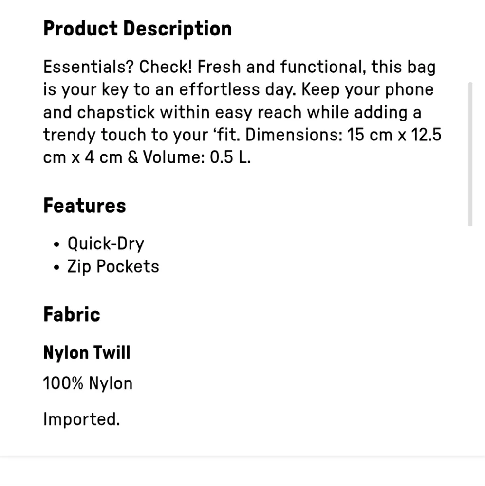 Fabletics Mini Bag New - Picture 13 of 14